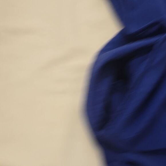 YOUNG FABULOUS AND BROKE Vibrant Blue Tiered Maxi Sundress with Spaghetti Strap - Picture 5 of 7